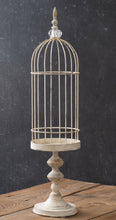 Load image into Gallery viewer, Tall Wire Cloche ~ Candle Holder