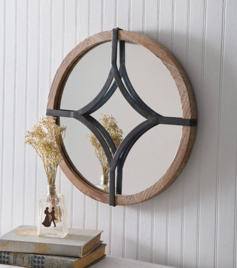 Window Inspired Accent Mirror