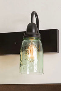 Mason Jar Vanity Lamp