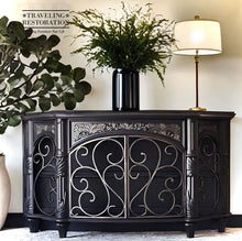 Load image into Gallery viewer, Gorgeous Black Demilune Buffet