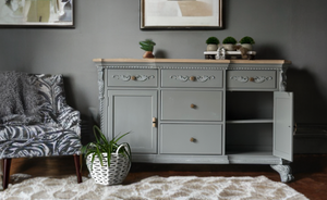 “Refined and Sophistication” Gray Buffet