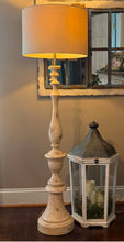 Load image into Gallery viewer, Farmhouse Style Distressed Floor Lamp