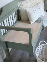 Load image into Gallery viewer, Sage Green Bench