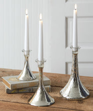 Load image into Gallery viewer, Set of 3 Mercury Taper Candles