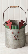 Load image into Gallery viewer, Set of Reindeer Christmas Tins