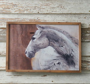 Peering Horse Wall Art