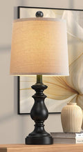 Load image into Gallery viewer, Set Of Two Exquisite Black Lamps