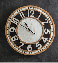 Load image into Gallery viewer, Large Wooden Clock