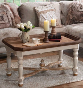 Farmhouse Inspired Coffee Table