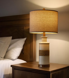 3-Way Dimmable Touch Control Boho Table Lamp