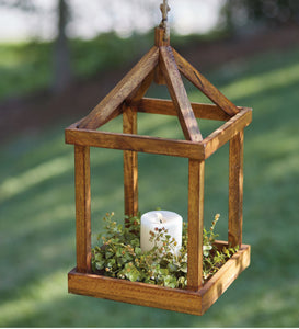 Open Wood Lantern