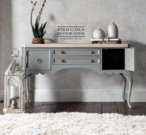 “Calming Vibe” Gray Buffet