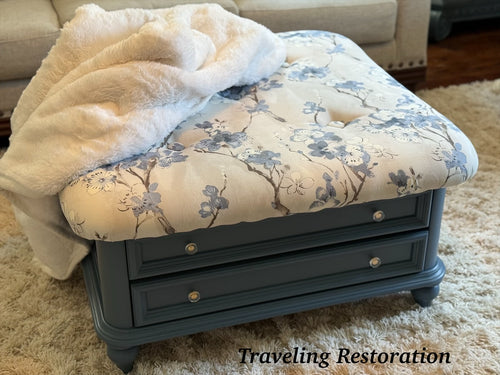 Upholstered Coffee Table / Ottoman