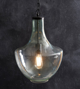 Blown Glass Pendant Light