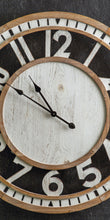 Load image into Gallery viewer, Farmhouse Style Clock