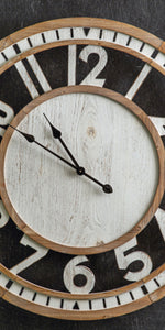 Farmhouse Style Clock