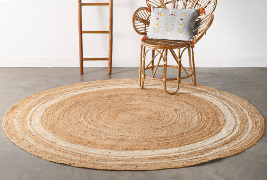 Hand Braided Jute Rug