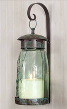 Load image into Gallery viewer, Mason Jar Wall Sconce