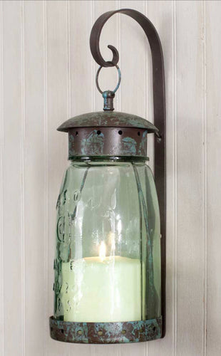 Mason Jar Wall Sconce