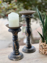 Load image into Gallery viewer, “Farmhouse Feel” Candle Holders