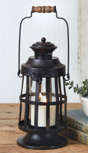 Load image into Gallery viewer, Island Candle Black Metal Lantern