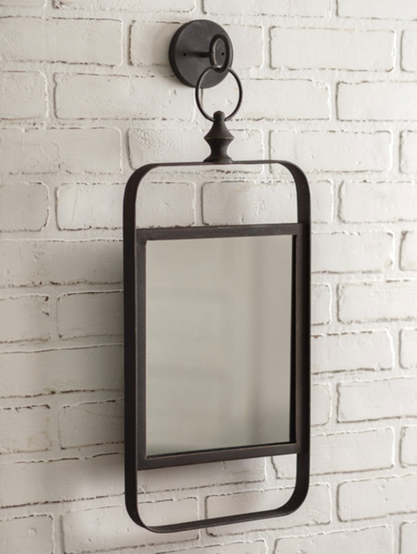 Industrial Wall Mounted Mirror