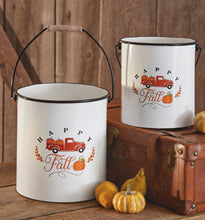 Load image into Gallery viewer, “Happy Fall” 🪣 Buckets