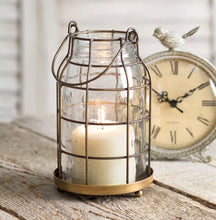 Load image into Gallery viewer, Farmhouse Glow Mason Jar Candle Holder