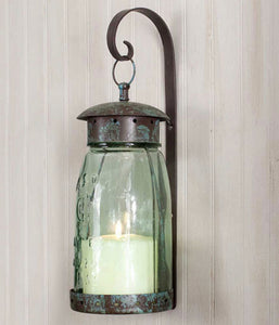 Mason Jar Wall Sconce