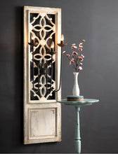 Load image into Gallery viewer, French Country Distressed Door Wall Sconce