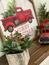 Load image into Gallery viewer, Red Truck Wall Decor