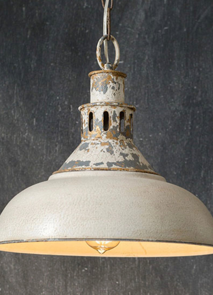 Distressed Barn Light