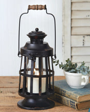 Load image into Gallery viewer, Island Candle Black Metal Lantern